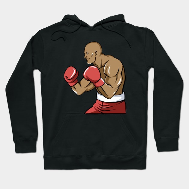 Boxer (Boxing) Hoodie by fromherotozero